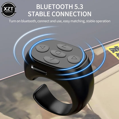 Wireless Bluetooth TikTok Remote Control Ring For Phone