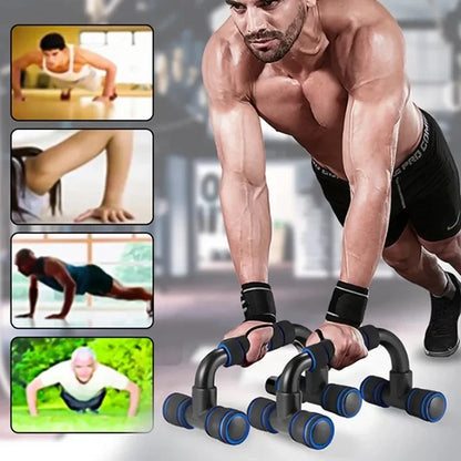 1Pair U-Shaped Push-Up Rack Fitness Equipment