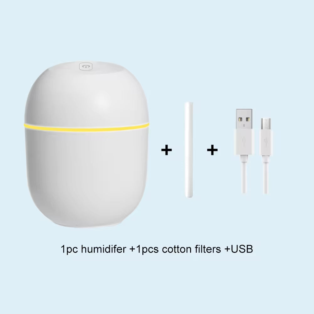 Portable Mini USB Ultrasonic Air Humidifier And Essential Oil Diffuser