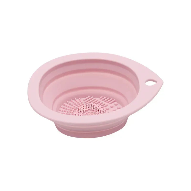 Silicone Makeup Brush Cleaner Scrubbing Box