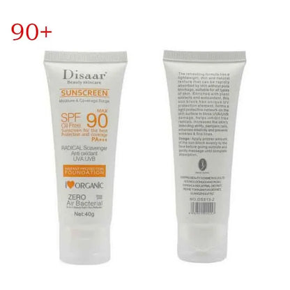 SPF 90 Face Body Sunscreen Whitening Sun Cream Facial Skin Protective Cream Anti-Aging Oil-Control Moisturizing Sunblock Cream