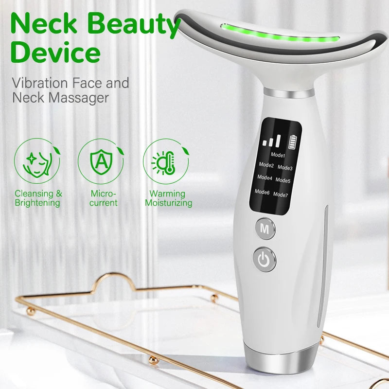 Neck And Face Beauty Vibration Massage Device