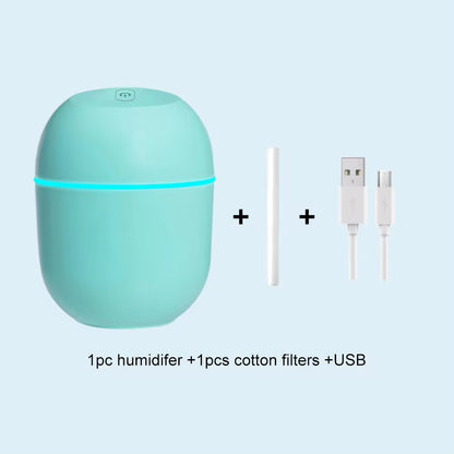 Portable Mini USB Ultrasonic Air Humidifier And Essential Oil Diffuser