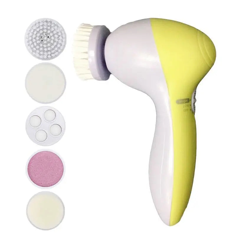 5 in 1 Electric Facial Cleaner Cleansing Brush