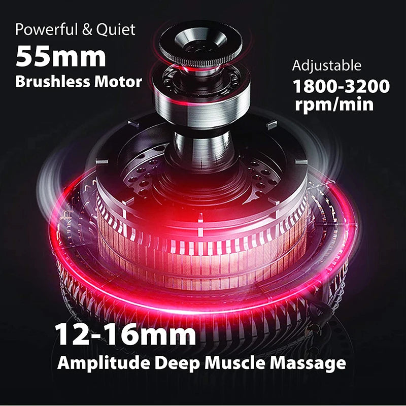 Deep Body Massager for Muscle Pain Relief and Relaxation Slimming Shaping Massager