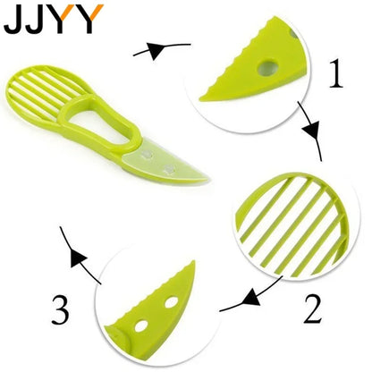 3-In-1 Avocado Slicer & Fruit Peeler Tool