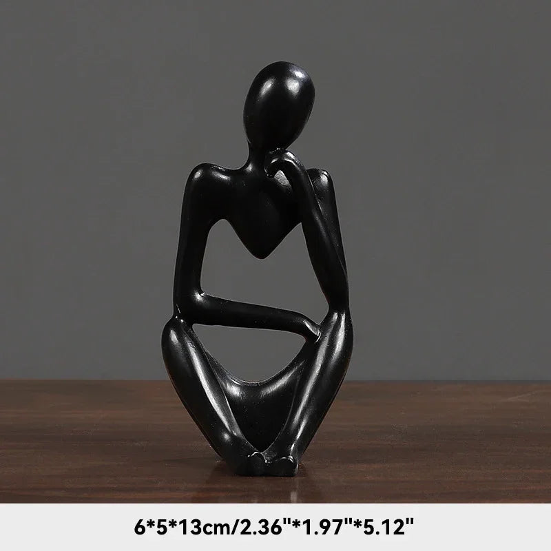 Thinker Abstract Figurines Nordic Home Decoration