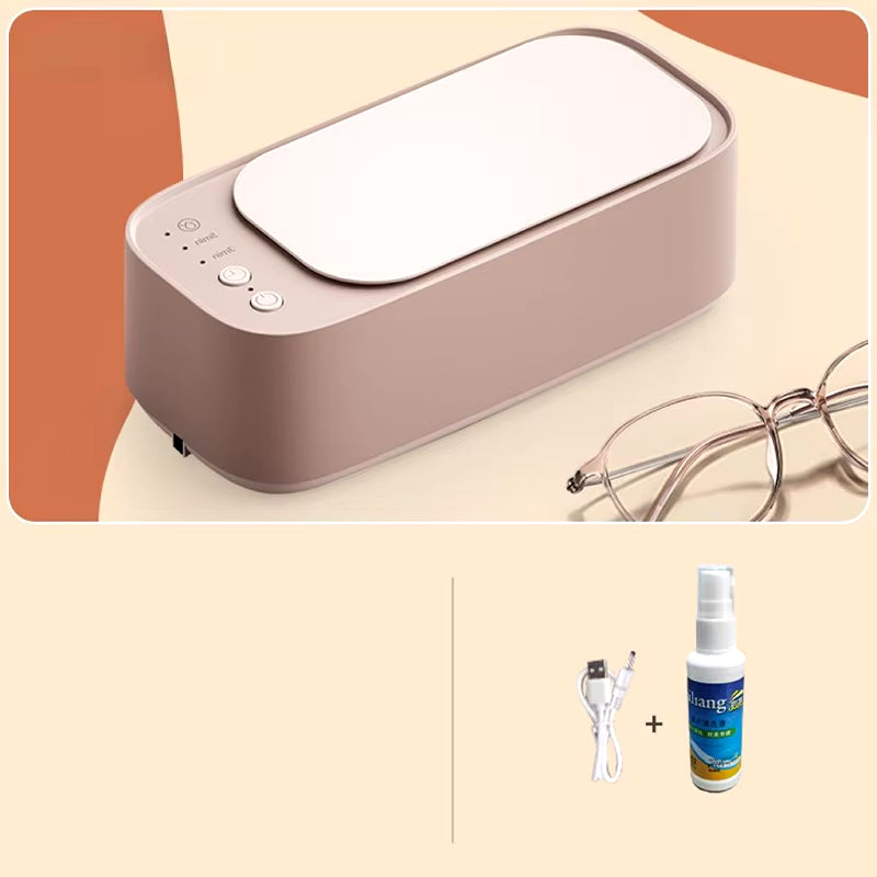 Xiaomi Glasses Cleaning Machine Portable Ultrasonic Glasses High-Frequency Vibration Jewelry Function Timingcleaning Machine