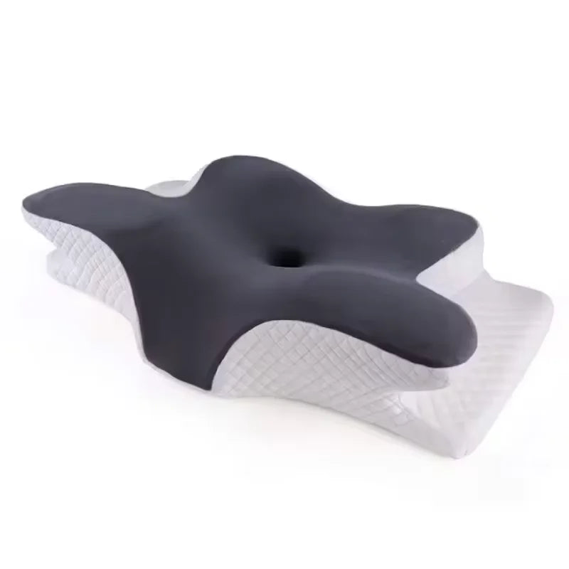 Memory Foam Pillows Butterfly Shaped Relaxing Cervical Slow Rebound Neck Pillow Pain Relief Sleeping Orthopedic Pillow Beding