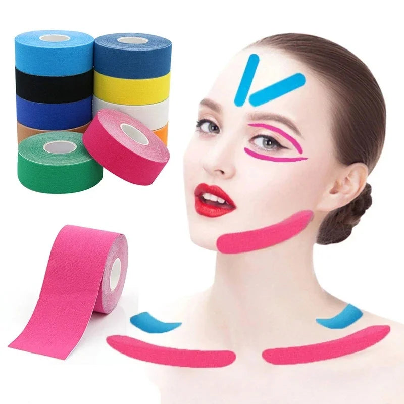 Kinesiology Tape for Face V Line Neck Eyes Lifting Tape Wrinkle Remover