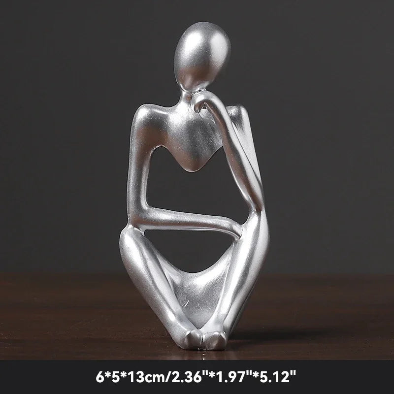 Thinker Abstract Figurines Nordic Home Decoration