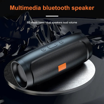 USB Bluetooth Outdoor Portable Subwoofer Wireless Speaker