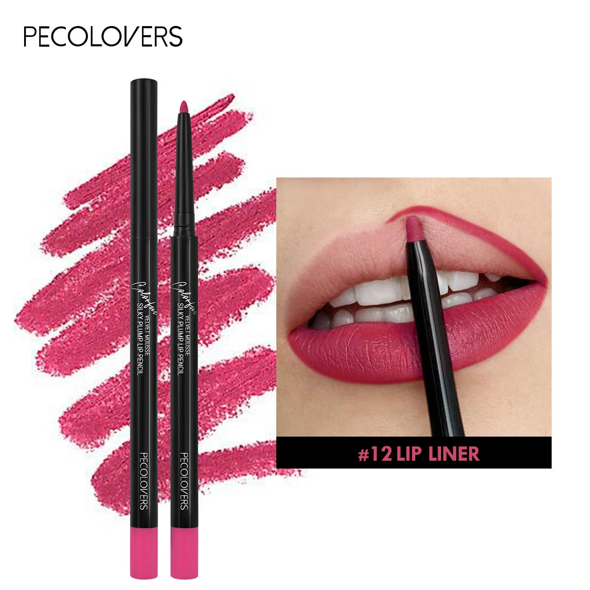 Waterproof Matte Non-Stick Lipliner Pencil