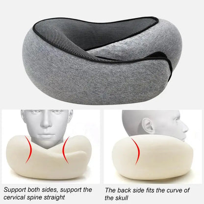 Neck Memory Foam Pillow For Travel and Comfort