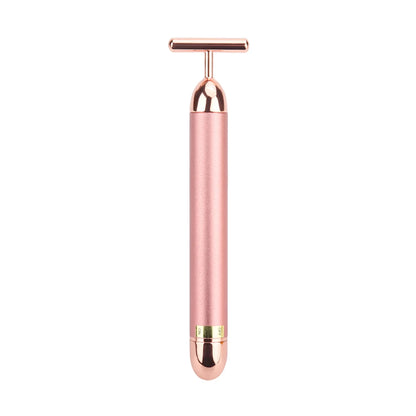 24K Gold Roller Vibrating Slimming Facial Massager