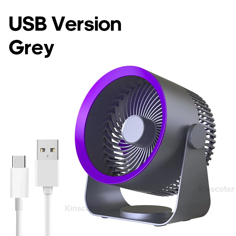 Multifunctional Portable Desktop Wireless Electric Fan