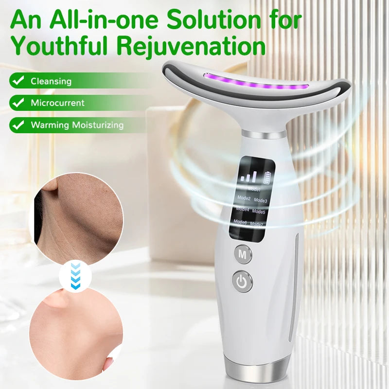 Neck And Face Beauty Vibration Massage Device