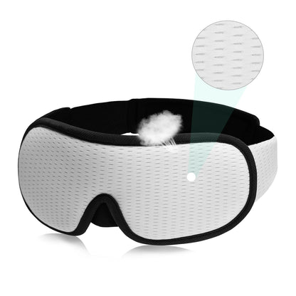 3D Soft Padded Blindfold Mask for Sleep Blockout Lights