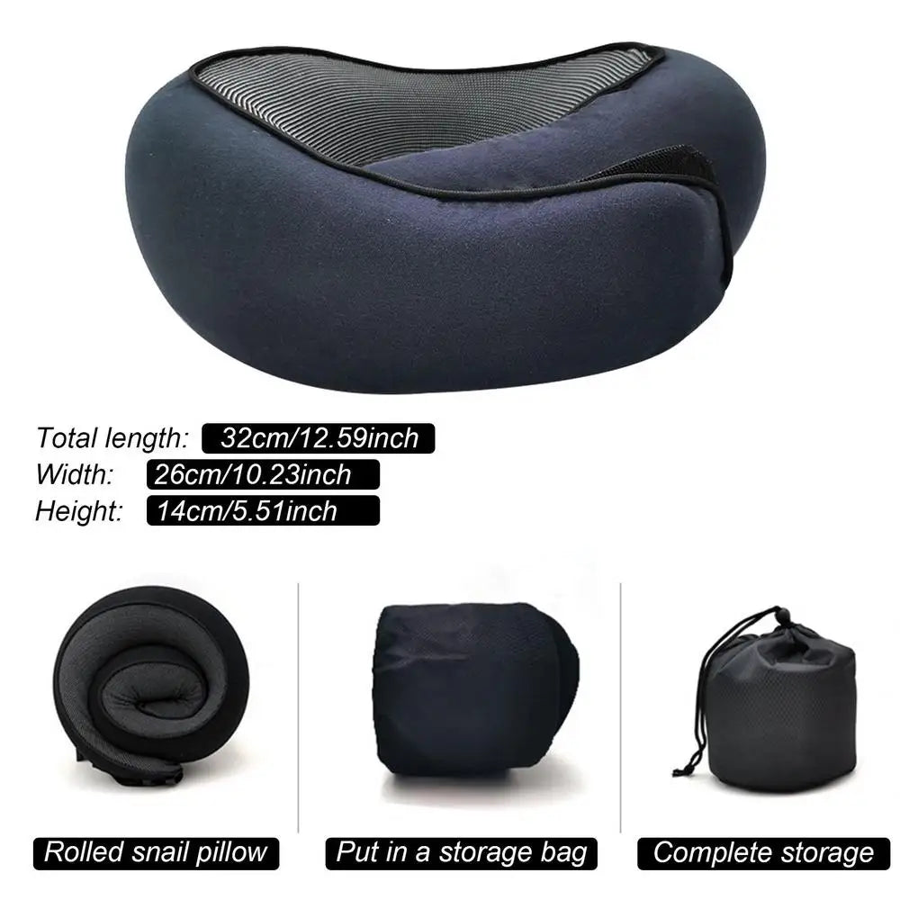 Neck Memory Foam Pillow For Travel and Comfort