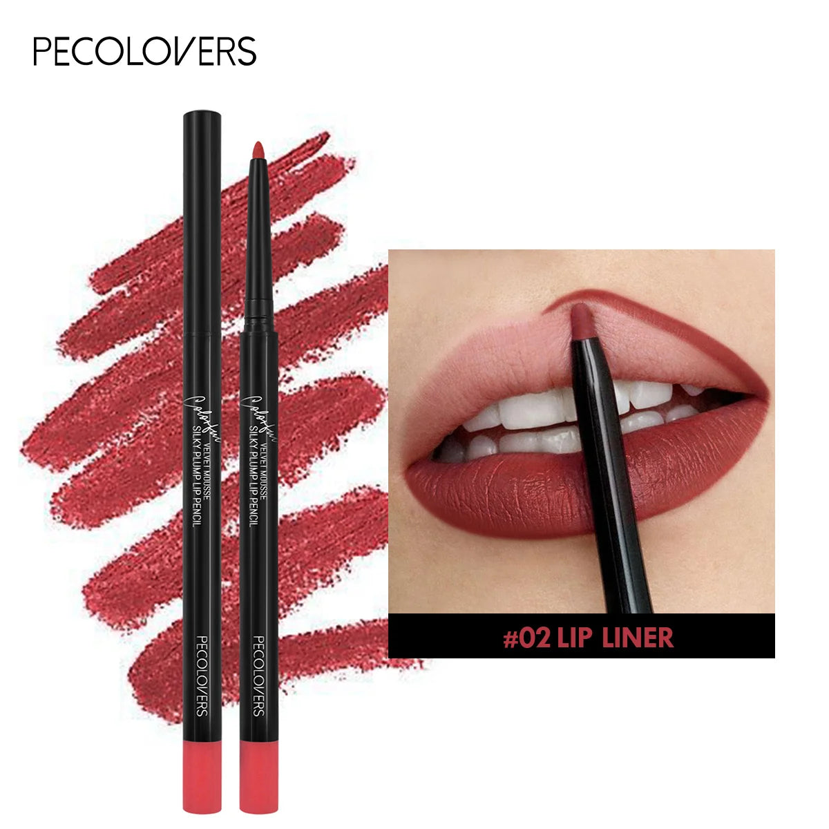 Waterproof Matte Non-Stick Lipliner Pencil