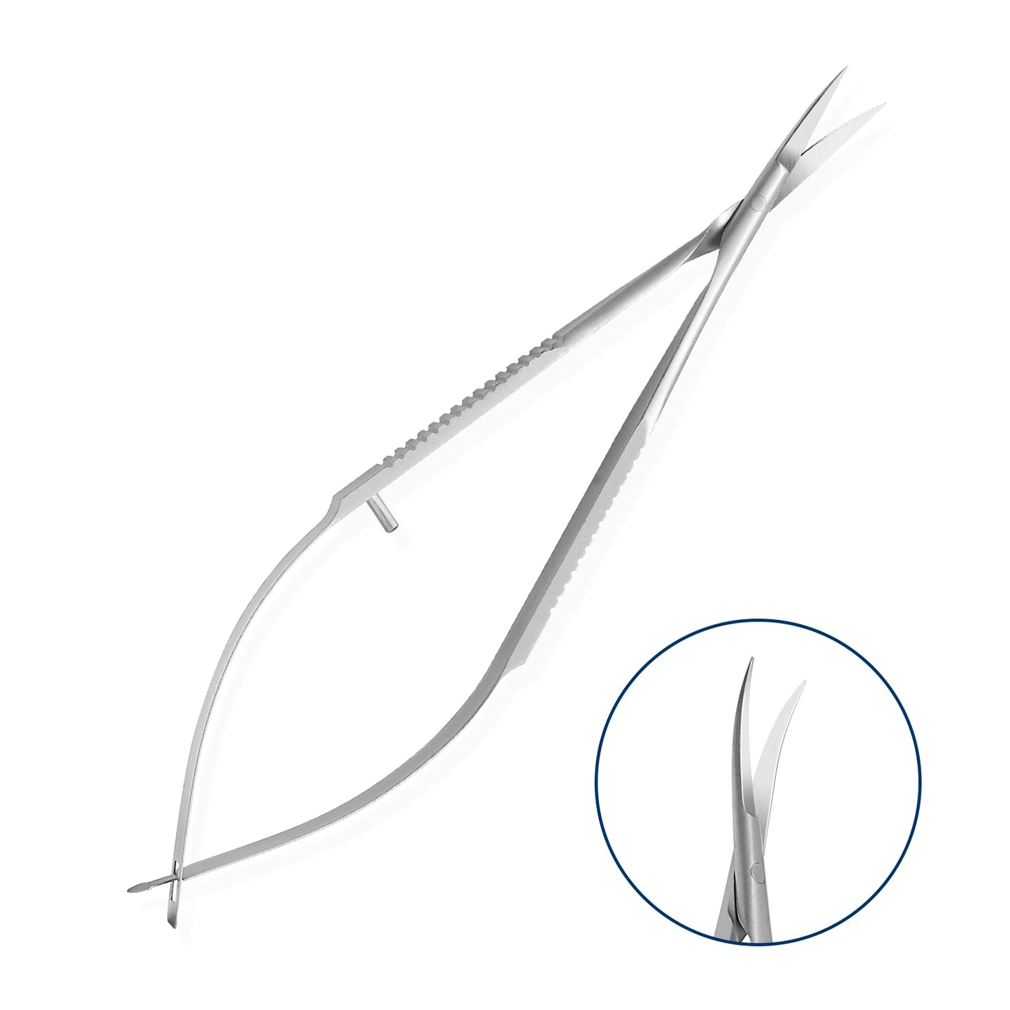 Stainless Steel Eyebrow Scissor Trimmers For Special Bending