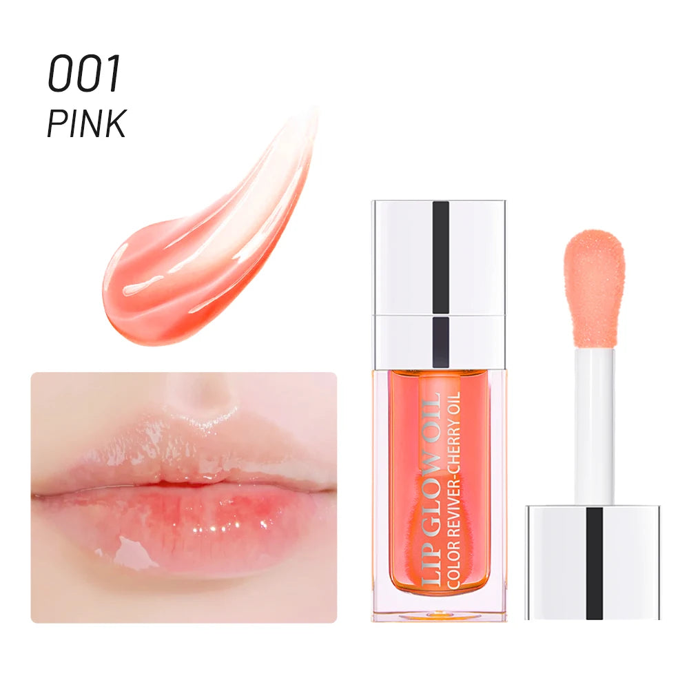 10-Color Hydrating Lip Oil Set | Moisturizing & Nourishing | Long-Lasting Glossy Finish for Soft, Smooth Lips