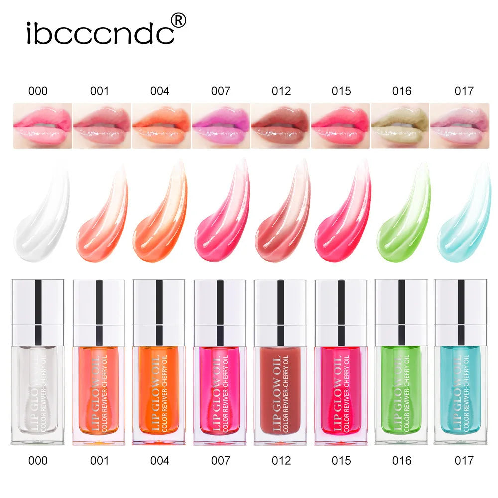 10-Color Hydrating Lip Oil Set | Moisturizing & Nourishing | Long-Lasting Glossy Finish for Soft, Smooth Lips