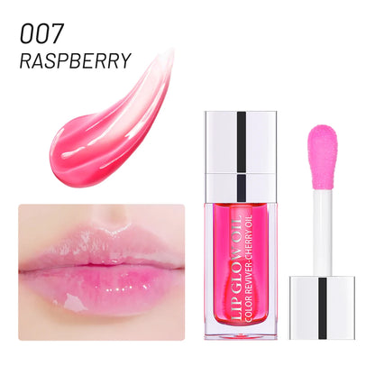 10-Color Hydrating Lip Oil Set | Moisturizing & Nourishing | Long-Lasting Glossy Finish for Soft, Smooth Lips