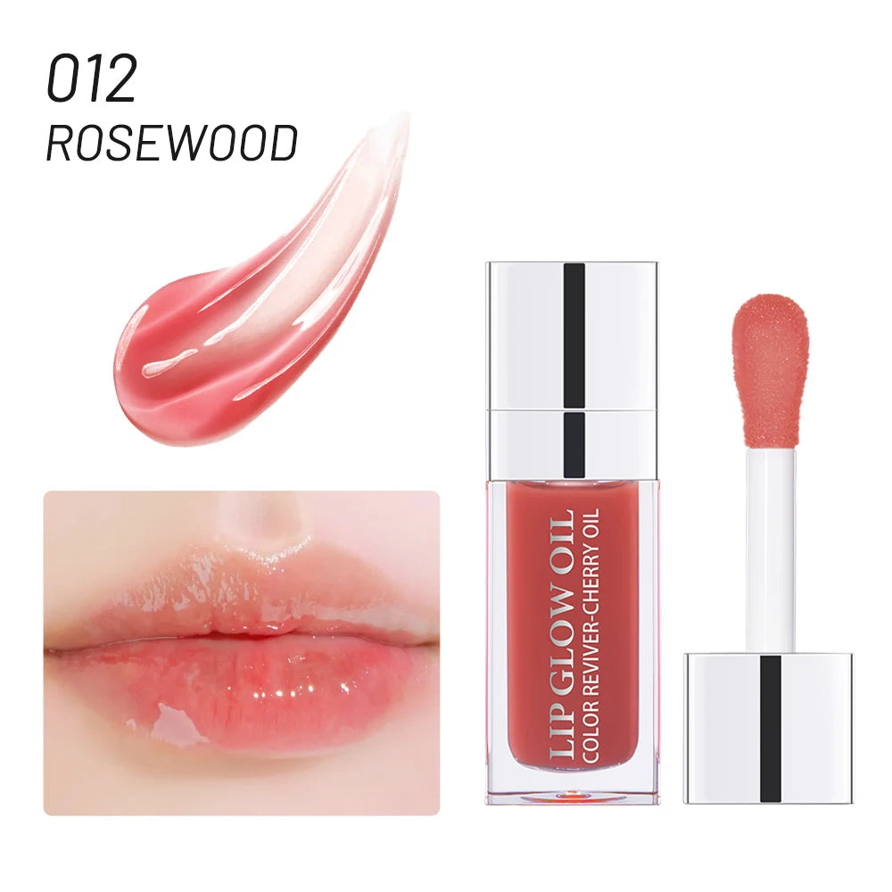 10-Color Hydrating Lip Oil Set | Moisturizing & Nourishing | Long-Lasting Glossy Finish for Soft, Smooth Lips