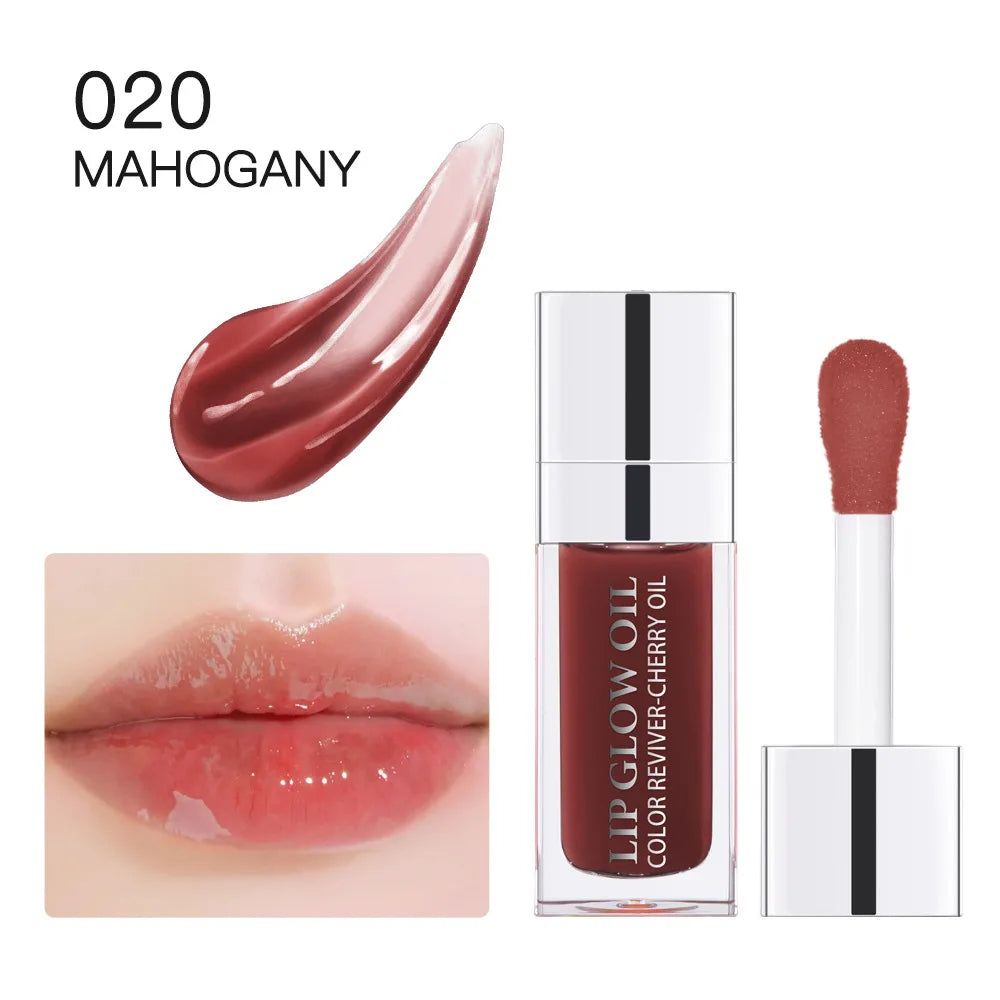 10-Color Hydrating Lip Oil Set | Moisturizing & Nourishing | Long-Lasting Glossy Finish for Soft, Smooth Lips