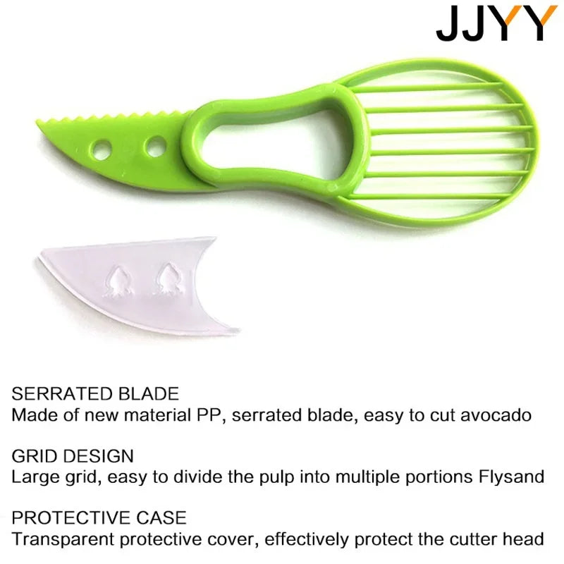 3-In-1 Avocado Slicer & Fruit Peeler Tool