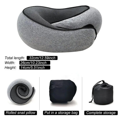 Neck Memory Foam Pillow For Travel and Comfort