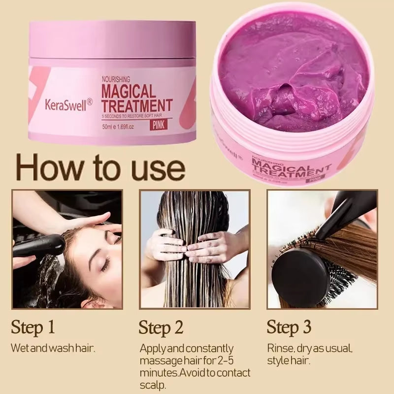 Magical Keratin Nourishing Hair Mask Repair Damaged Hair