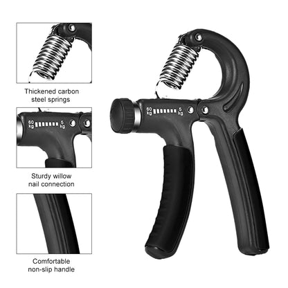 Grip Strengthener Hand Exerciser Adjustable 5-60KG