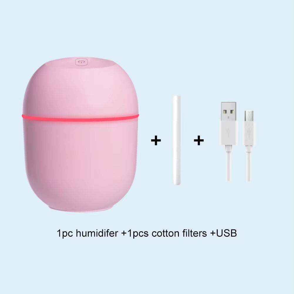 Portable Mini USB Ultrasonic Air Humidifier And Essential Oil Diffuser