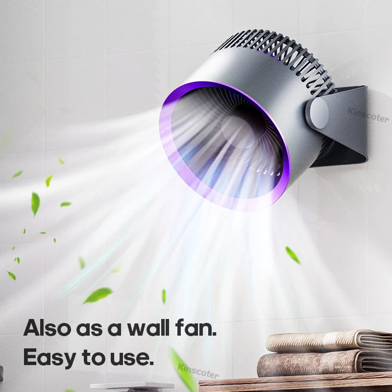 Multifunctional Portable Desktop Wireless Electric Fan