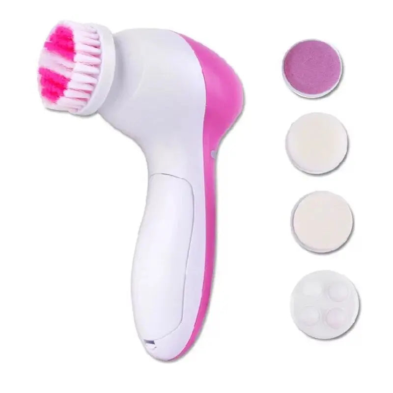 5 in 1 Electric Facial Cleaner Cleansing Brush