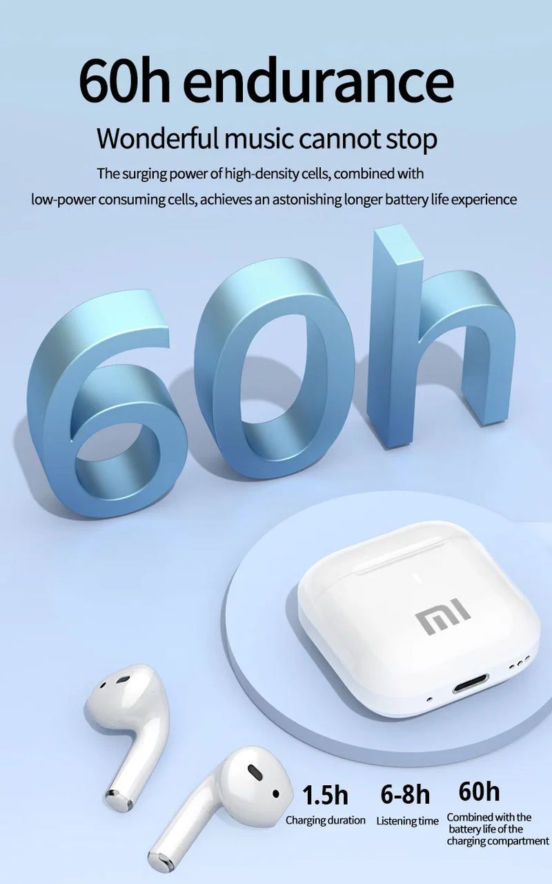 XIAOMI AP05 True Wireless Earphone Buds5 HIFI Stereo Sound Bluetooth5.3