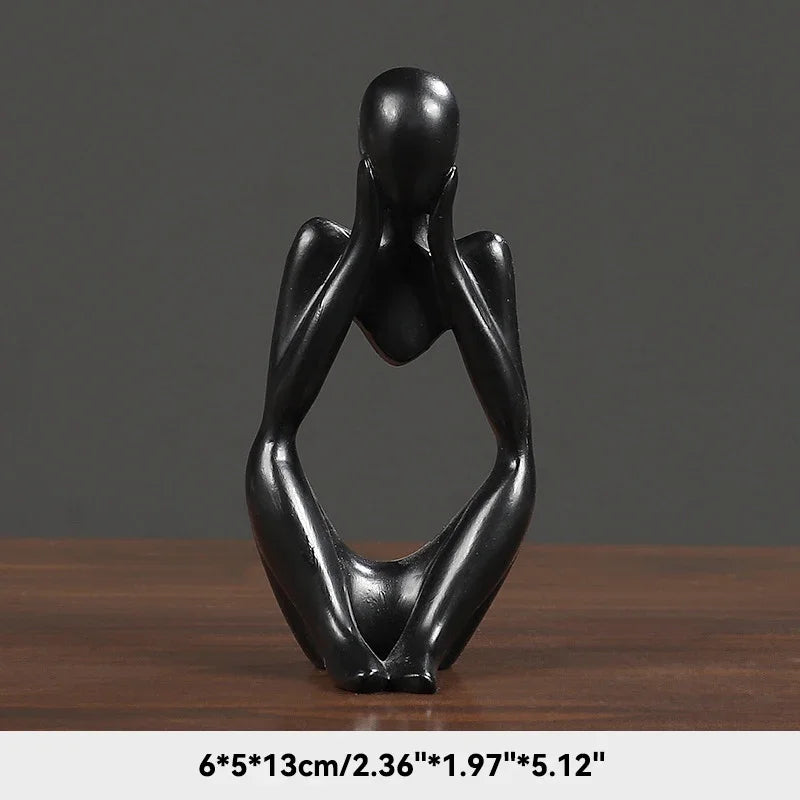 Thinker Abstract Figurines Nordic Home Decoration