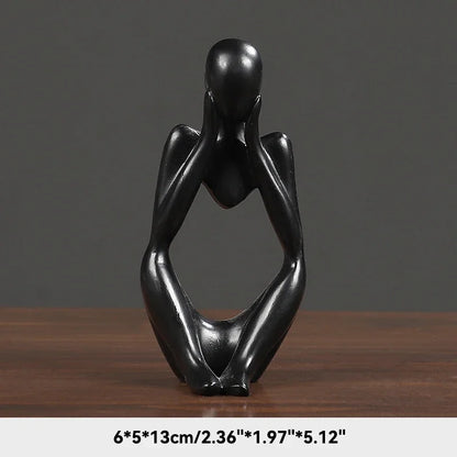 Thinker Abstract Figurines Nordic Home Decoration