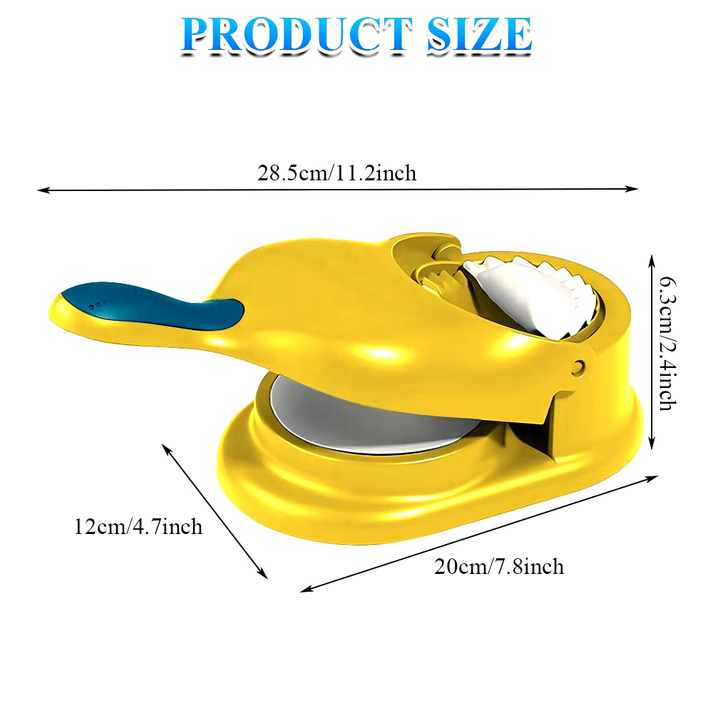 Machine 2 in Mold Dumplings Maker Press Device Empanadas Mold Dumpling Manufacturing Kitchen Raviolis Maker 2 in 1 Skin Wrapper