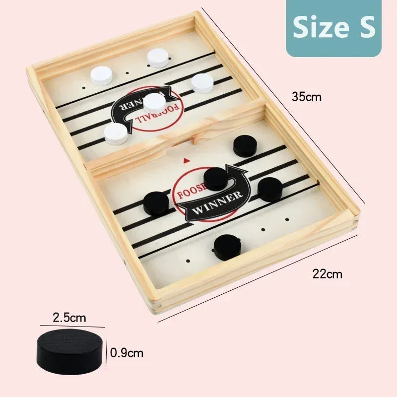 Foosball Winner Games Table Hockey Game Catapult Chess Parent-Child Interactive Toy Fast Sling Puck Board Game Toys for Children