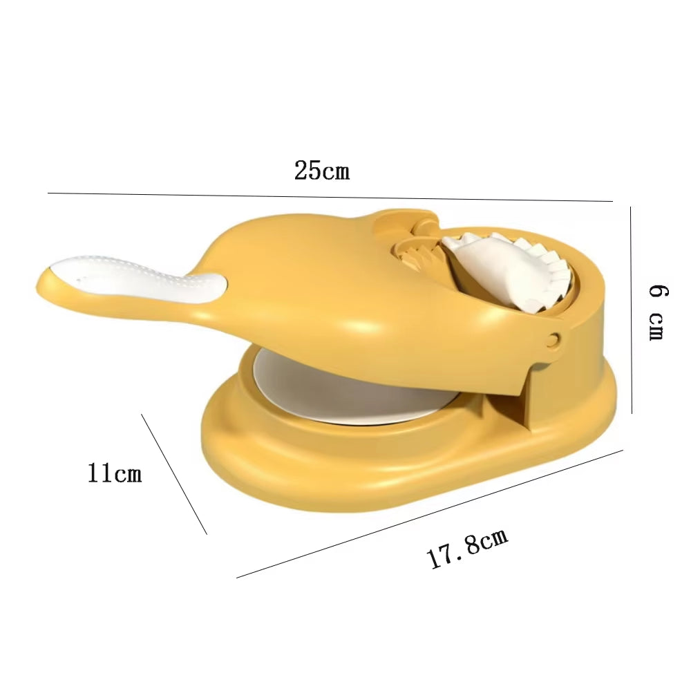 Machine 2 in Mold Dumplings Maker Press Device Empanadas Mold Dumpling Manufacturing Kitchen Raviolis Maker 2 in 1 Skin Wrapper